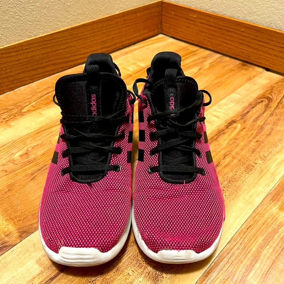 adidas Shoes | Adidas Wmns Ortholite Cloudfoam Pinkblackwhite Sma 23m0sz 6  | Poshmark